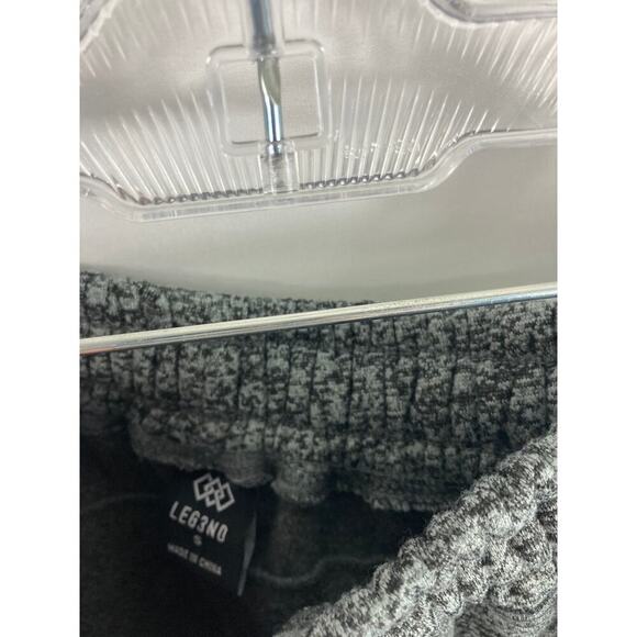 Leg3nd Marled Grey Black Sweatpants Size Small - Picture 4 of 6
